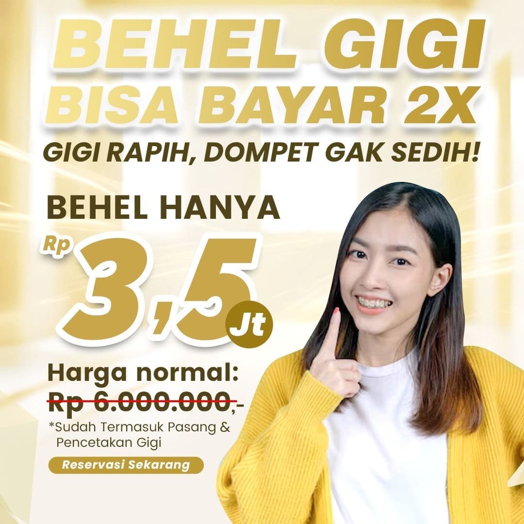 Promo Voucher Senyum Keluarga Dental Care
